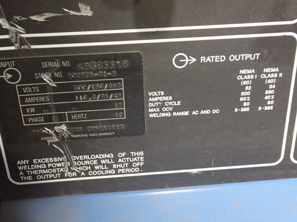 Miller Electric 350 Amps Welder - Syncrowave 350