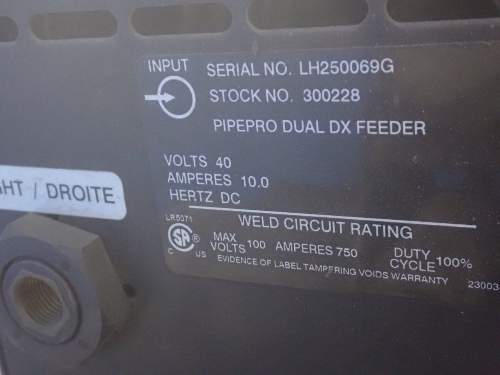 Miller Electric 450 Amps Welder - Pipepro 450 Rfc