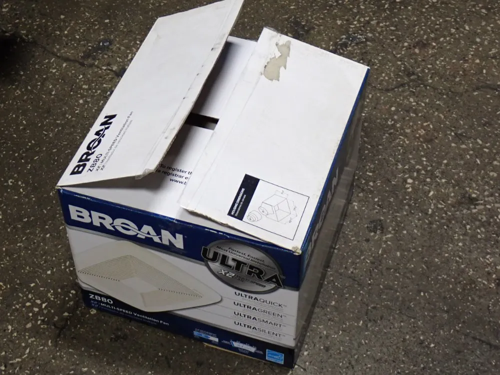 Broan Ventilation Fan - Zb80
