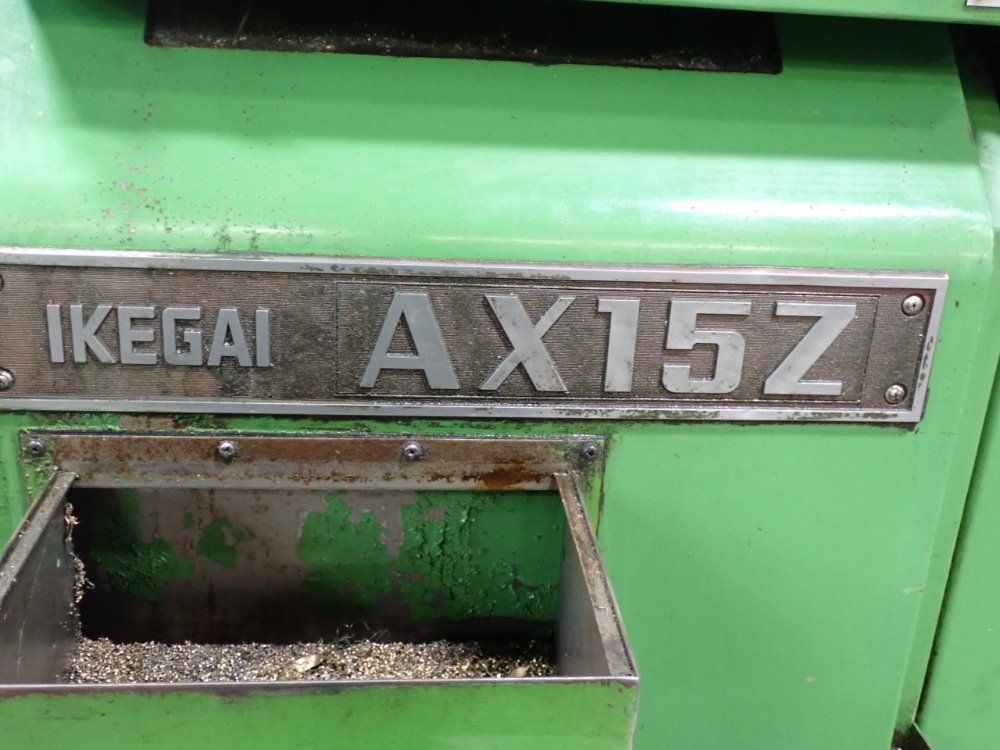 Ikegai Corporation Cnc Lathe - Ax15z
