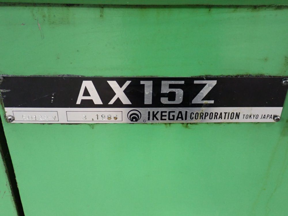 Ikegai Corporation Cnc Lathe - Ax15z