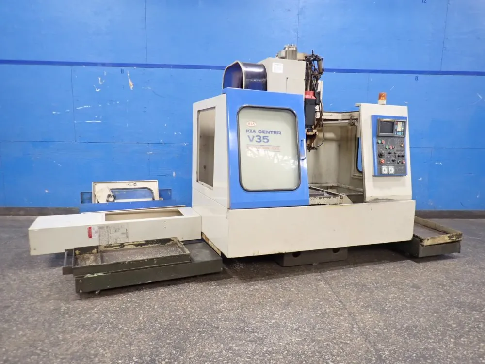 Kia Machine Tool 18" X 36" Cnc Vmc - V35