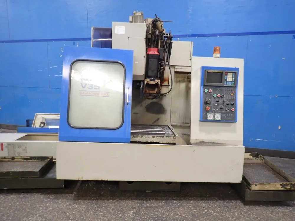 Kia Machine Tool 18" X 36" Cnc Vmc - V35