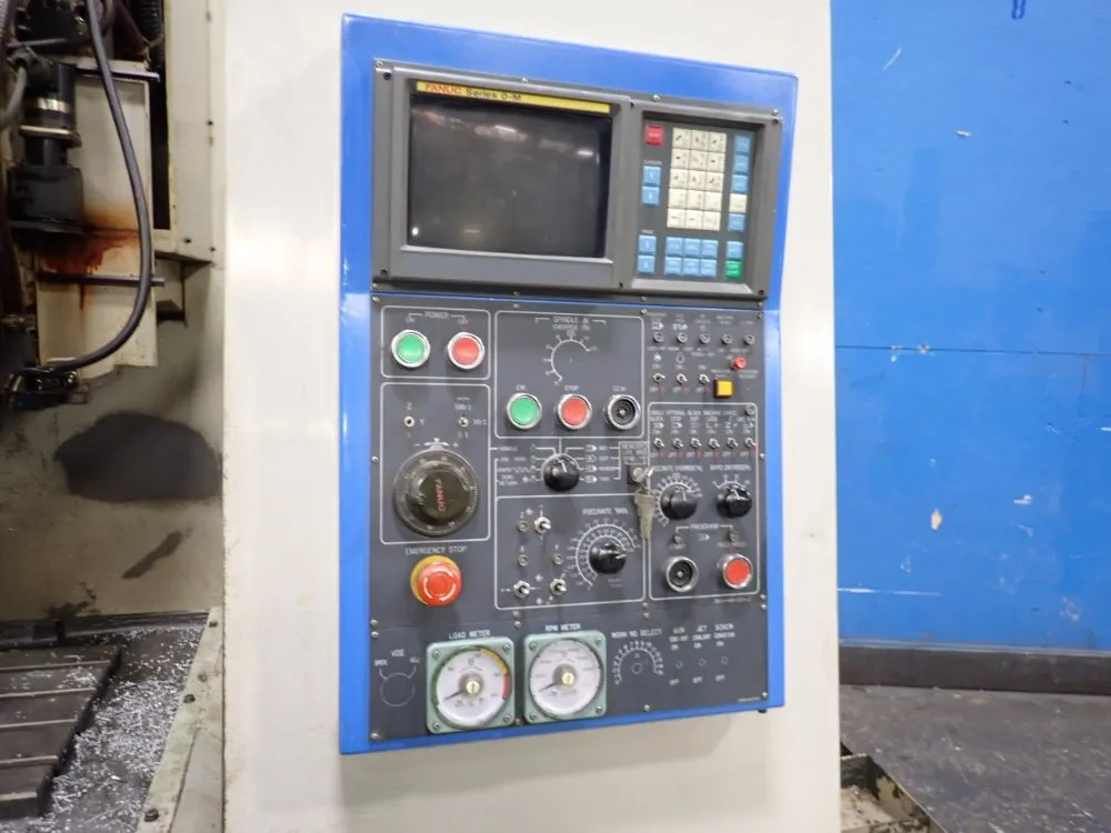 Kia Machine Tool 18" X 36" Cnc Vmc - V35