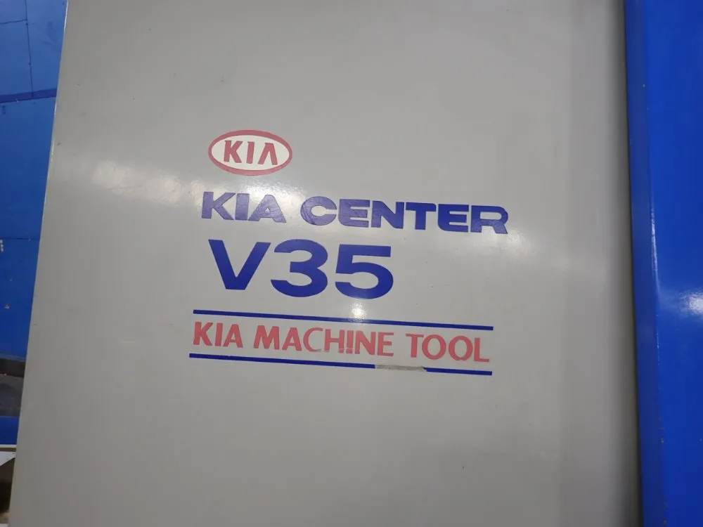 Kia Machine Tool 18" X 36" Cnc Vmc - V35