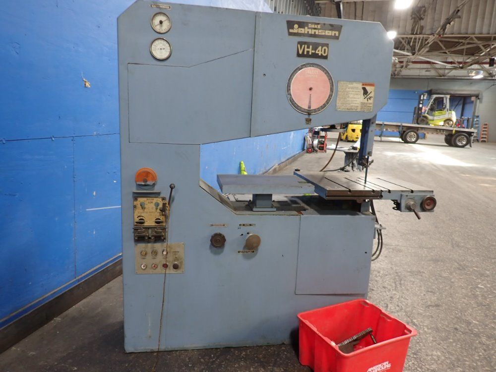 Dake Johnson 40" Vertical Band Saw - Vh-40