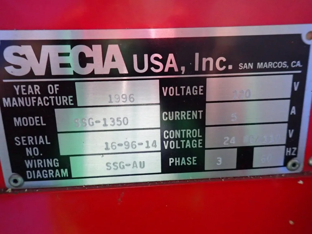 Svecia Squeegee Sharpener - Ssg-1350