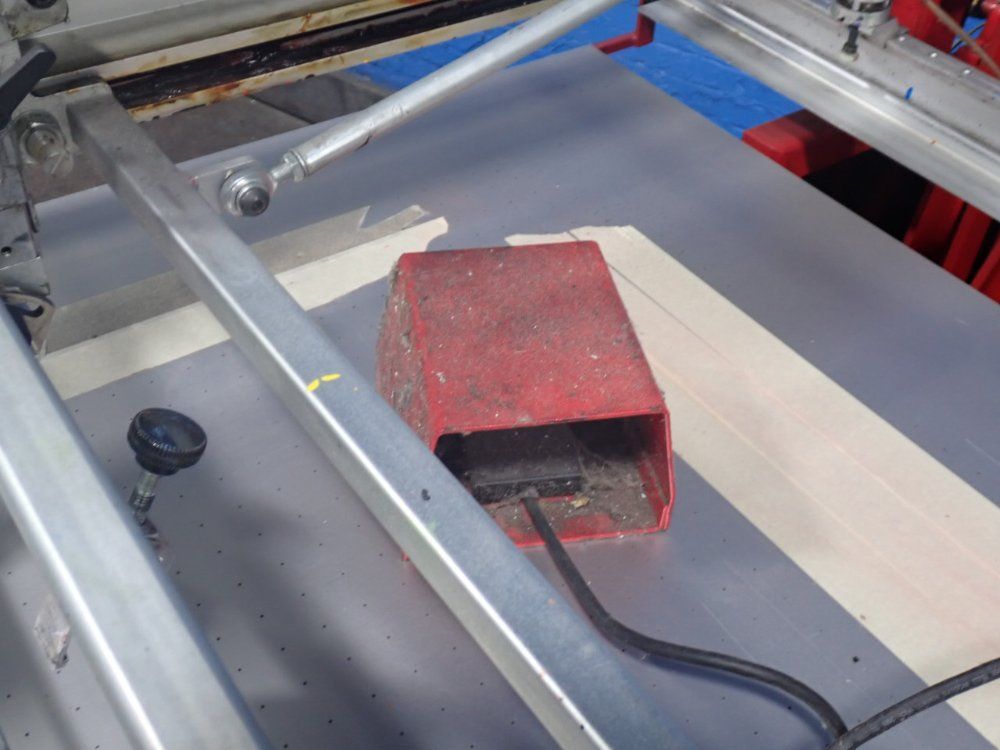 Lawson Screen Products Inc Graphic Screen Printing Press - Mustang