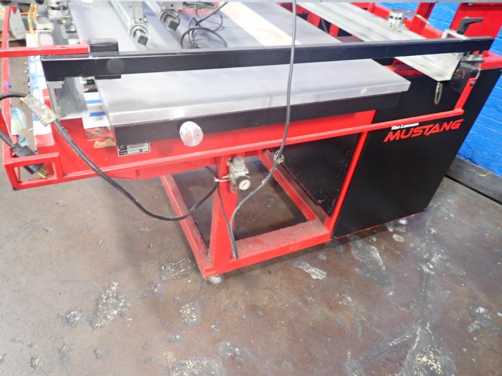 Lawson Screen Products Inc Graphic Screen Printing Press - Mustang