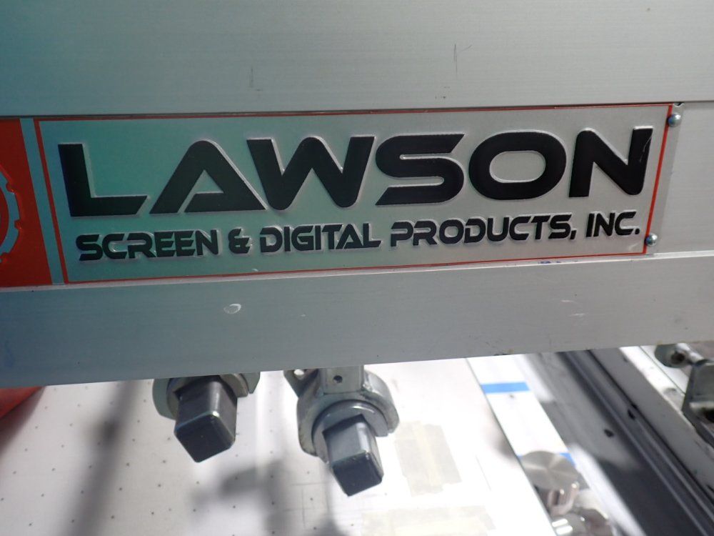 Lawson Screen Products Inc Graphic Screen Printing Press - Mustang