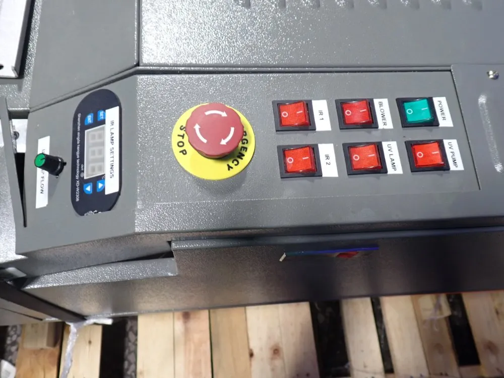 Shark Finishing Machinery 40 Amps Glass Uv Coater - Glass 25