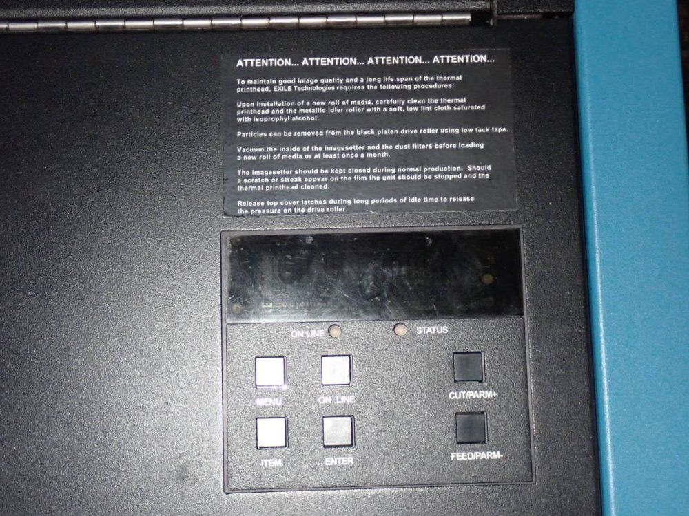 Exile Technologies Thermal Imagesetter - Techstyler Ii