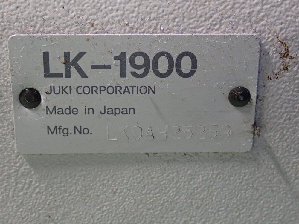 Juki 10" Throat Sewing Machine - Lk-1900