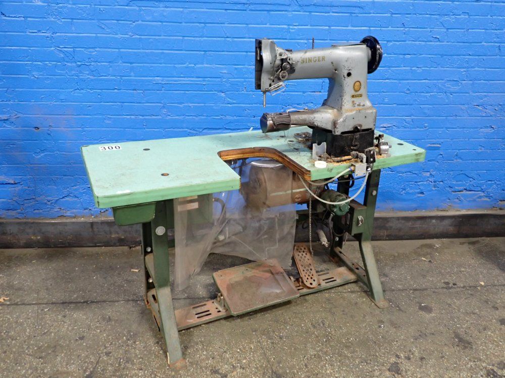 The Singer Manufacturing Company 10" Throat Sewing Machine - 153 W 102