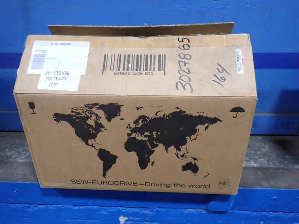 Sew-eurodrive 0.33 Hp Gear Drive - Wa20 Drn71ms4