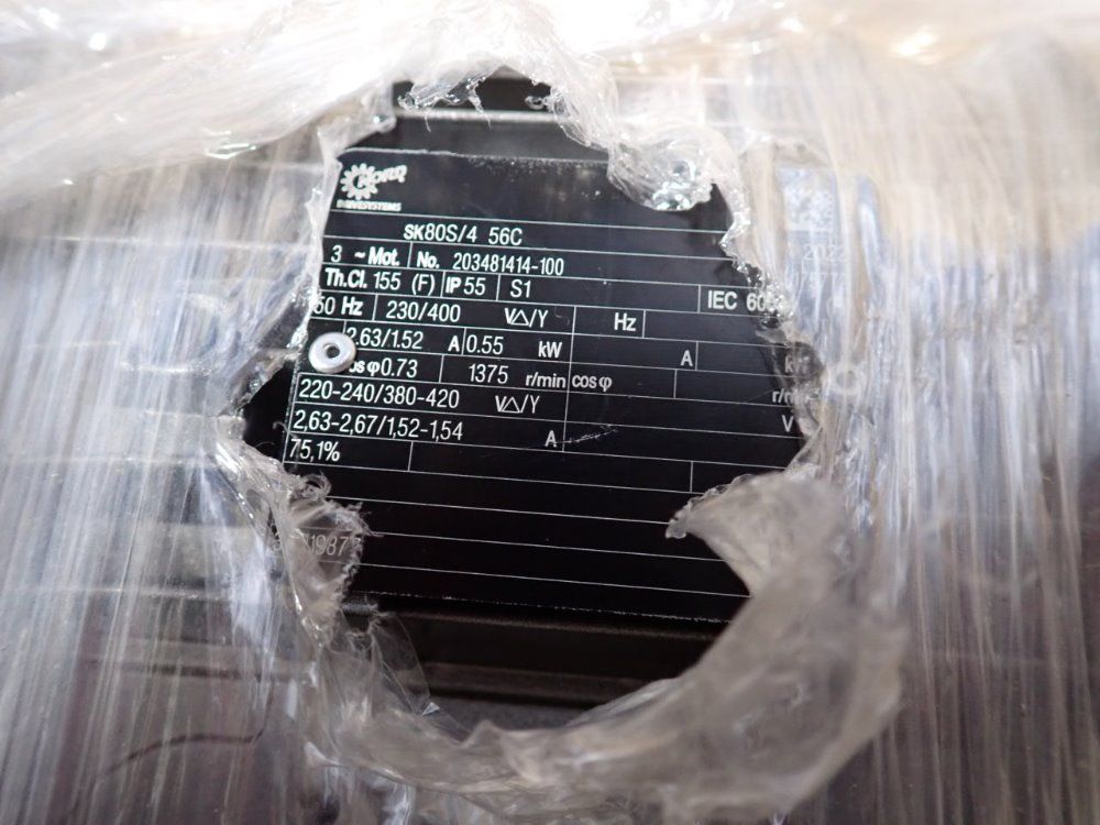 Nord 0.55 Kw Motor - Sk80s/4 56c