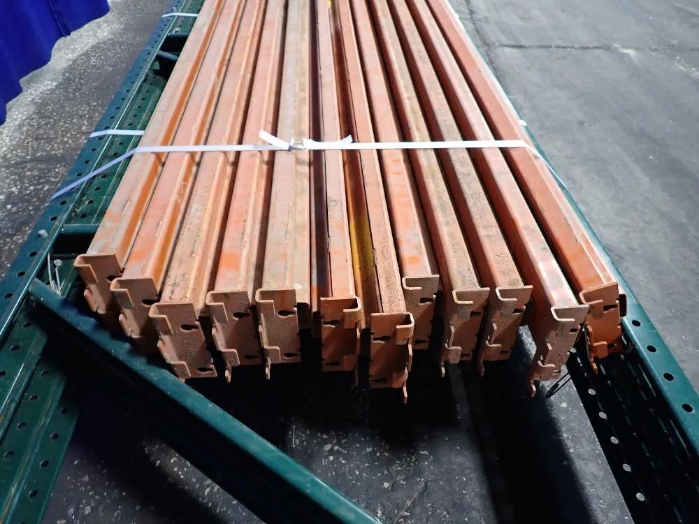 42" X 180" Pallet Racking Lot - Slotted