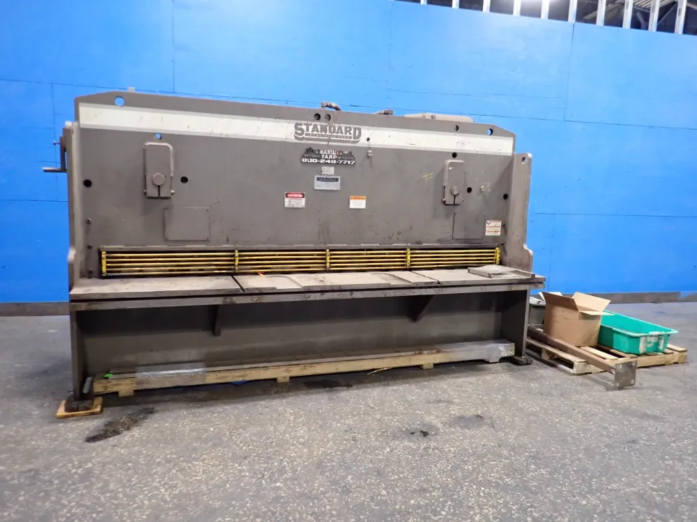 Standard Industrial Corp 3/8" X 122" Shear - Cs375-10