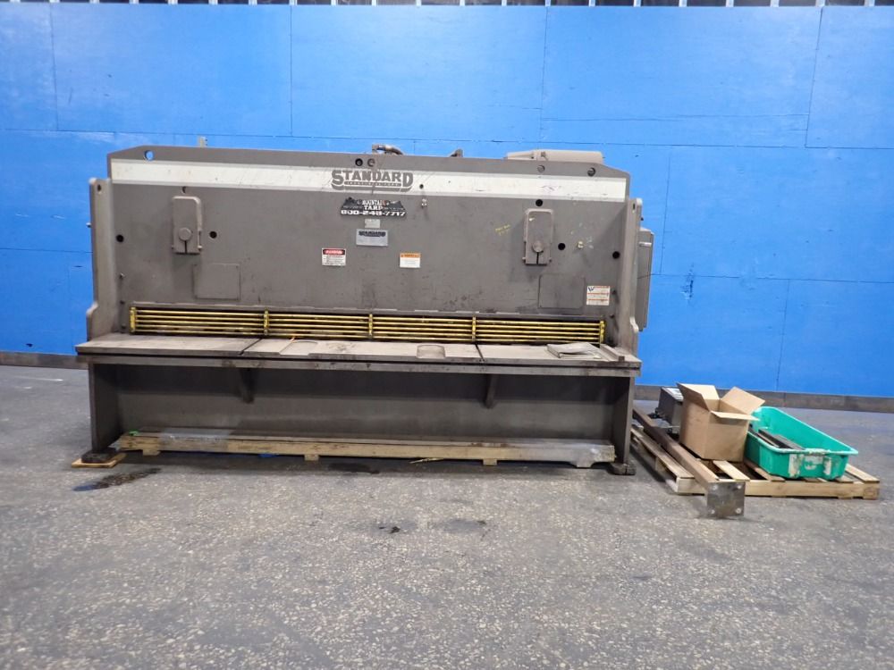 Standard Industrial Corp 3/8" X 122" Shear - Cs375-10