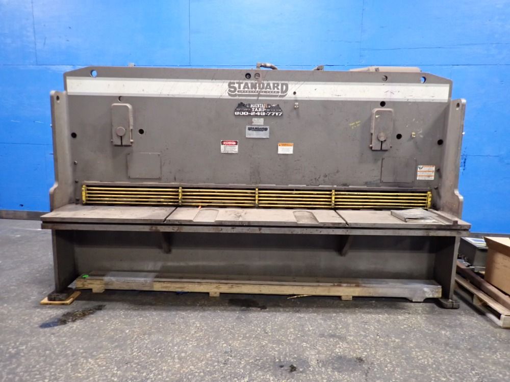Standard Industrial Corp 3/8" X 122" Shear - Cs375-10