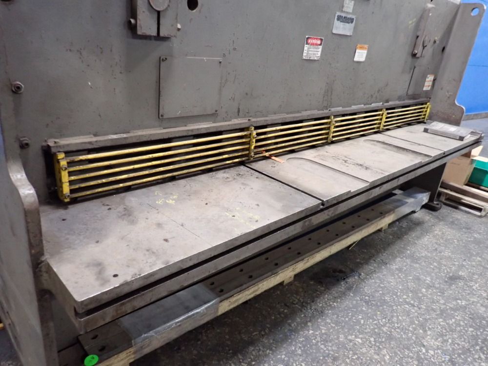 Standard Industrial Corp 3/8" X 122" Shear - Cs375-10