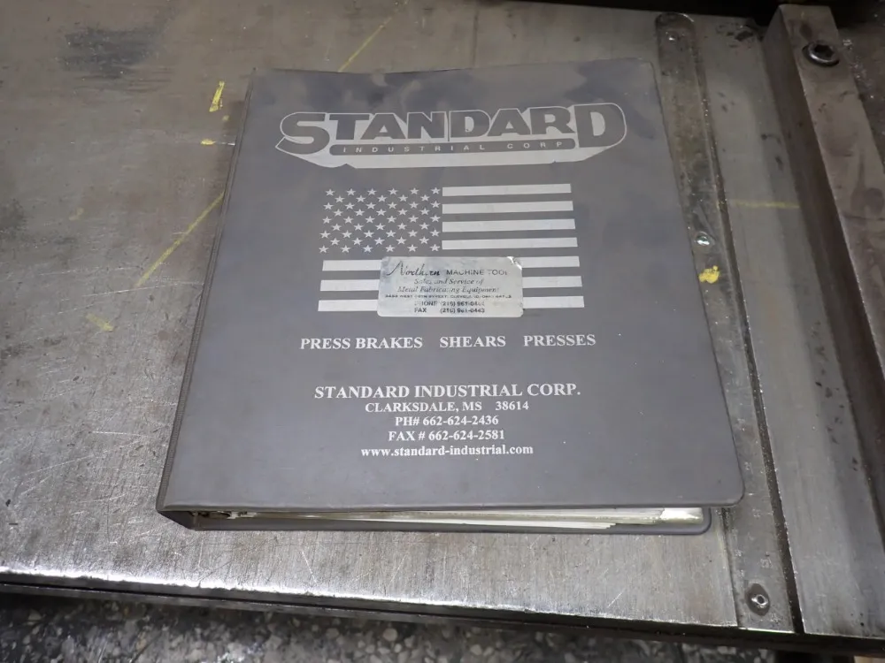 Standard Industrial Corp 3/8" X 122" Shear - Cs375-10