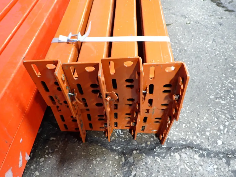 42" X 252" Pallet Racking Lot - Tear Drop