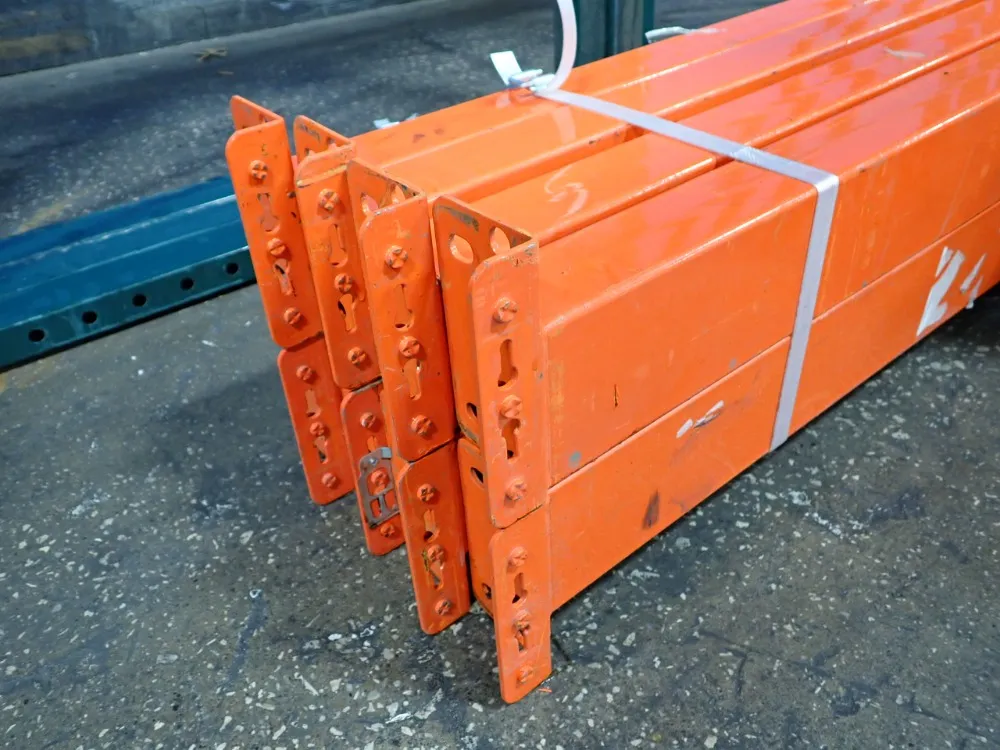 42" X 252" Pallet Racking Lot - Tear Drop