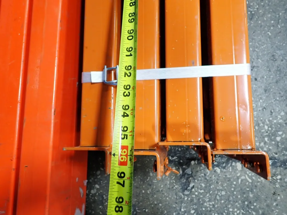 42" X 252" Pallet Racking Lot - Tear Drop