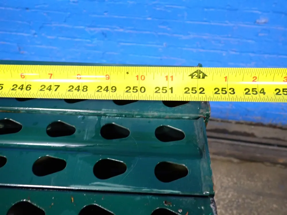 42" X 252" Pallet Racking Lot - Tear Drop