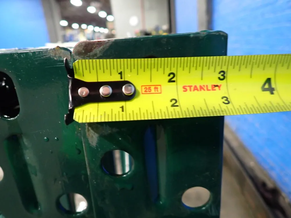 42" X 252" Pallet Racking Lot - Tear Drop