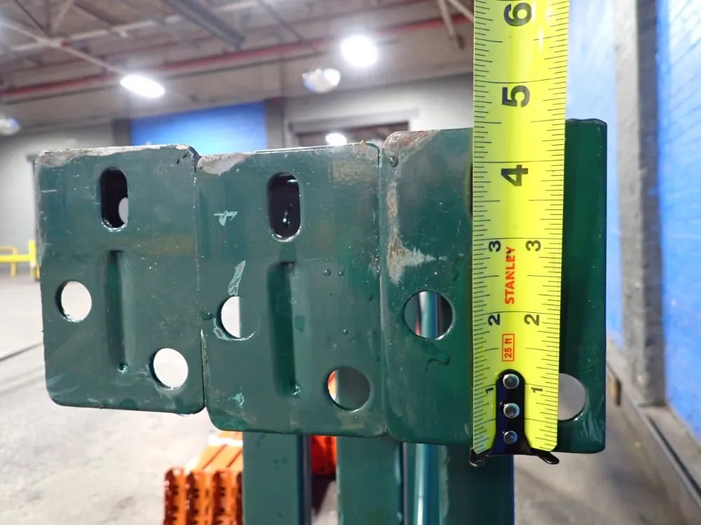42" X 252" Pallet Racking Lot - Tear Drop