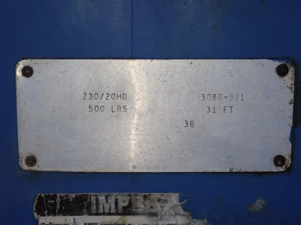 Genie 500 Lbs Boom Lift - Boom Z-30/20hd