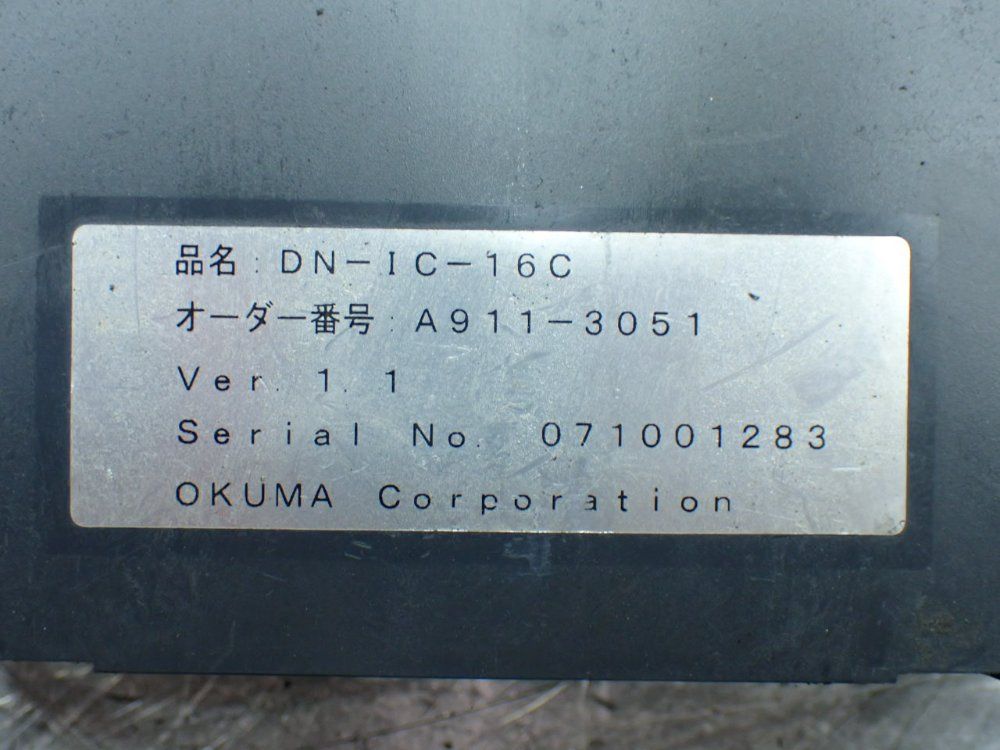 Okuma 3 Input Modules - Dn-ic-16c