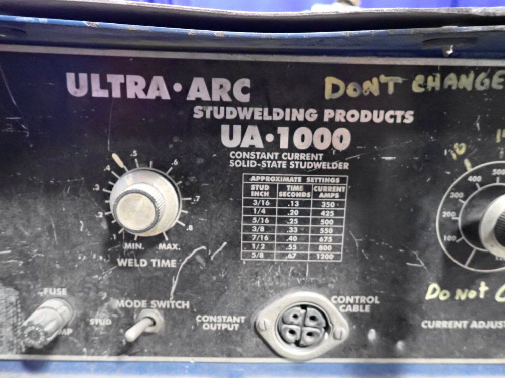 Ultra Arc Stud Welding Welder - Ua-1000