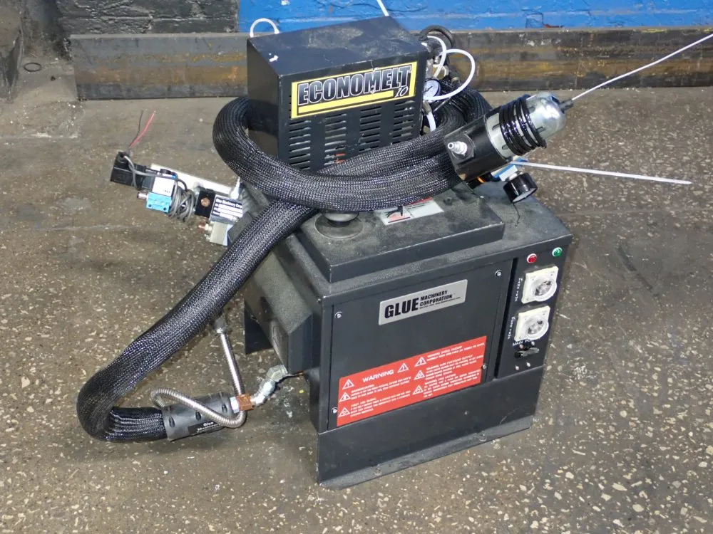 Glue Machinery Corp 2620 Watts Hot Glue Machine - Economelt 10