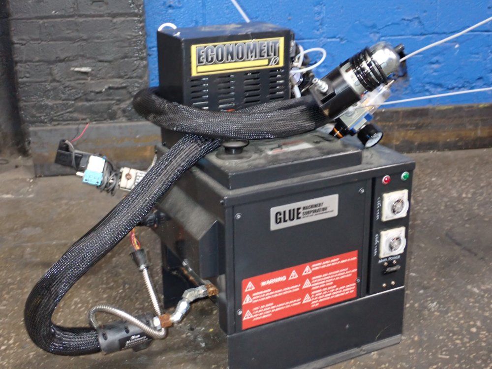 Glue Machinery Corp 2620 Watts Hot Glue Machine - Economelt 10