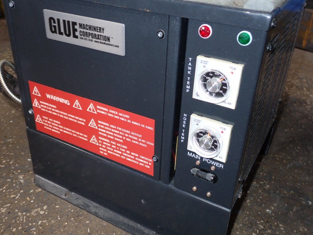 Glue Machinery Corp 2620 Watts Hot Glue Machine - Economelt 10