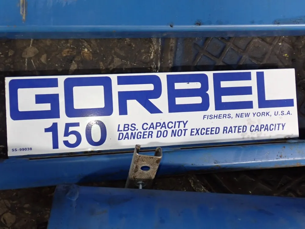 Gorbel 150 Lbs Jib Crane - Ss-99038