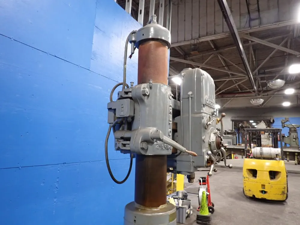 The Carlton Machine Tool Co 4' X 9" Radial Arm Drill