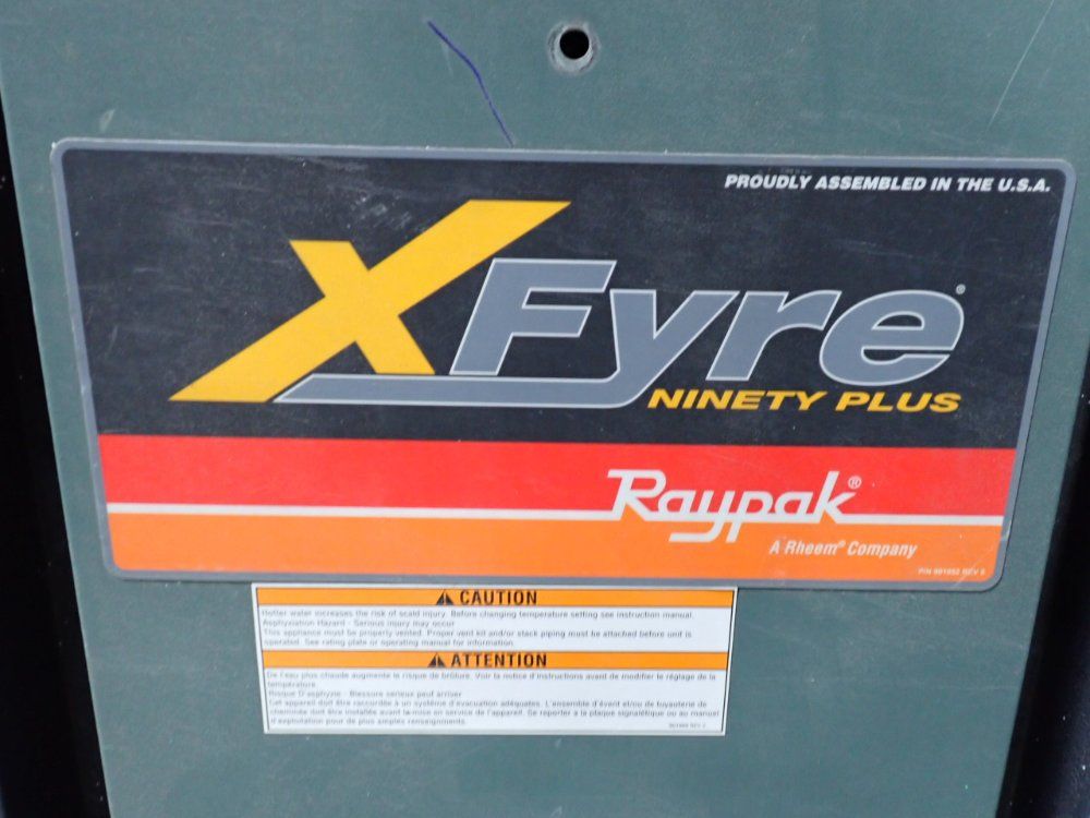 Raypak 210° F Hot Water Boiler - Wh7-0700a