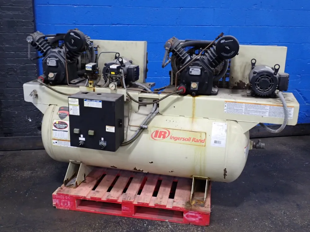 Ingersoll Rand (2) 5.5//7.5 Hp Air Compressor - 2475