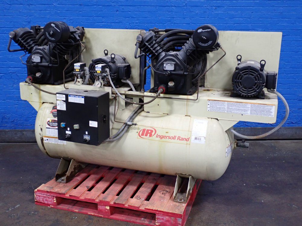 Ingersoll Rand (2) 10//7.5 Hp Air Compressor - 2545