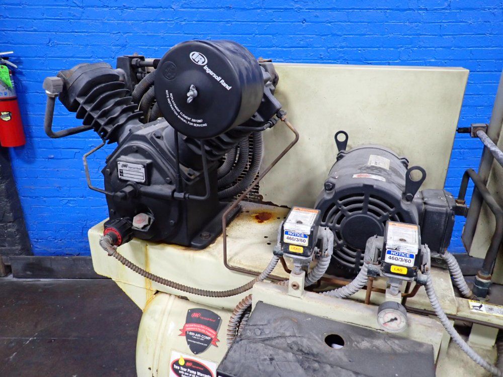 Ingersoll Rand (2) 10//7.5 Hp Air Compressor - 2545