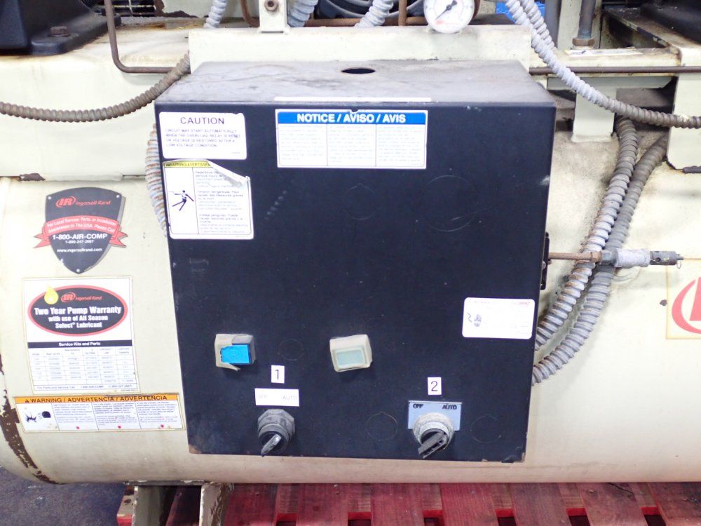 Ingersoll Rand (2) 10//7.5 Hp Air Compressor - 2545