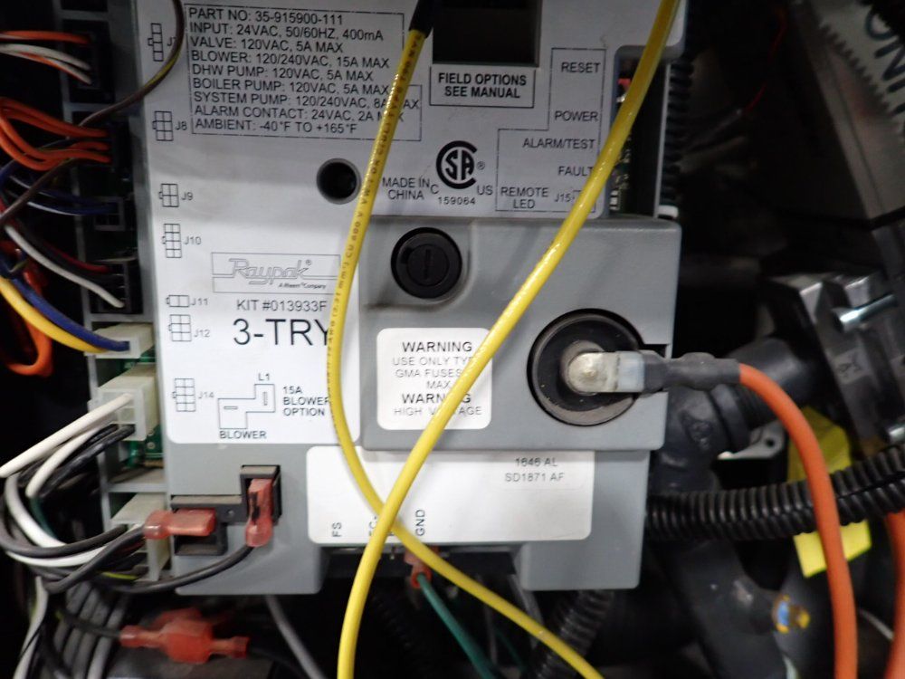 Raypak 210° F Hot Water Boiler - Wh7-0700a