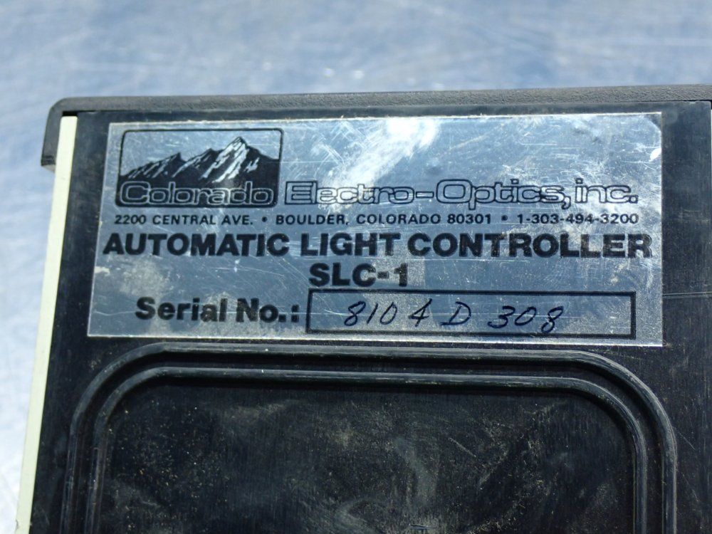 Colorado Electro-optics Automatic Light Controller - Slc-1