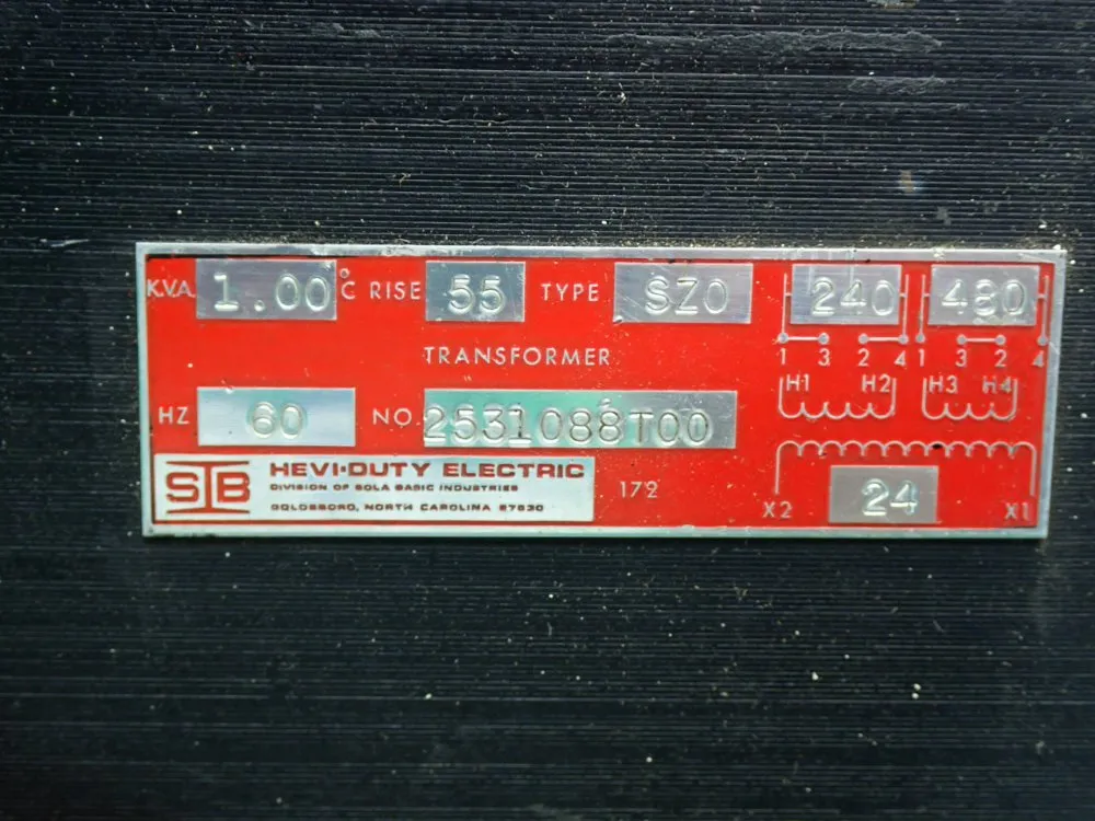 Hevi-duty Electric Transformer Unit - 2531088t00