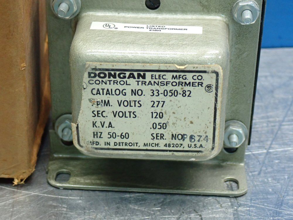 Dongan Control Transformer - 33-050-82
