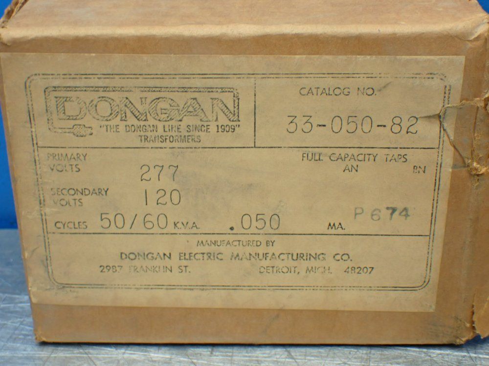 Dongan Transformer - 33-050-82